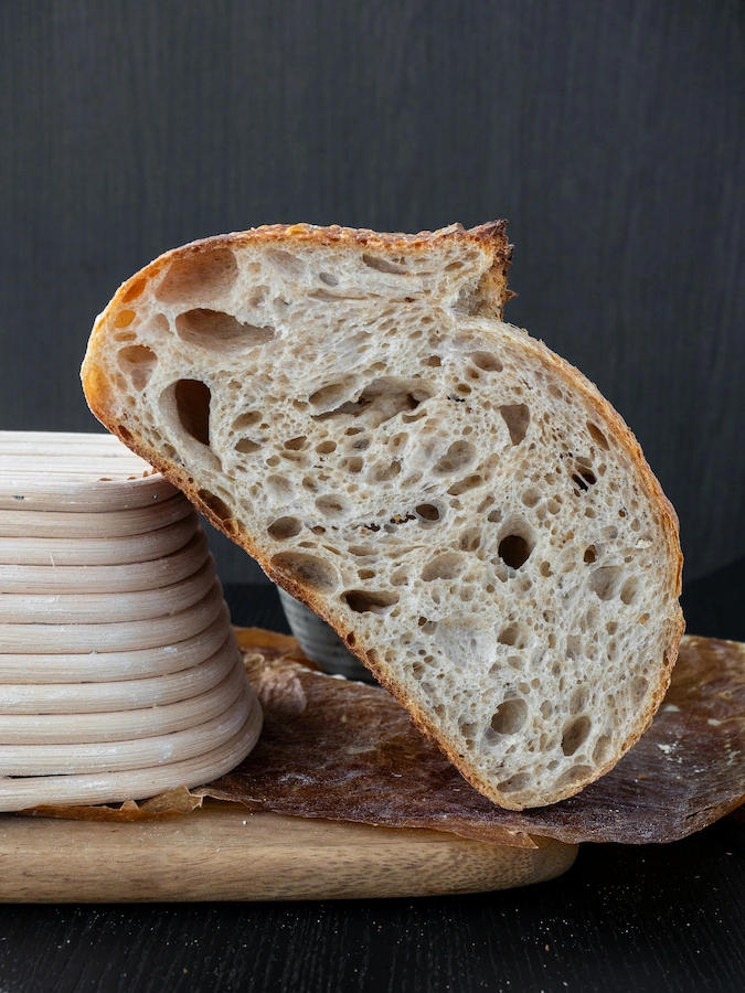 Pão de fermetação natural